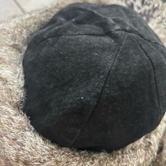 REAL RABBIT FUR HAT skully cap rare head piece accessory beanie scarf unisex - Picture 9 of 13